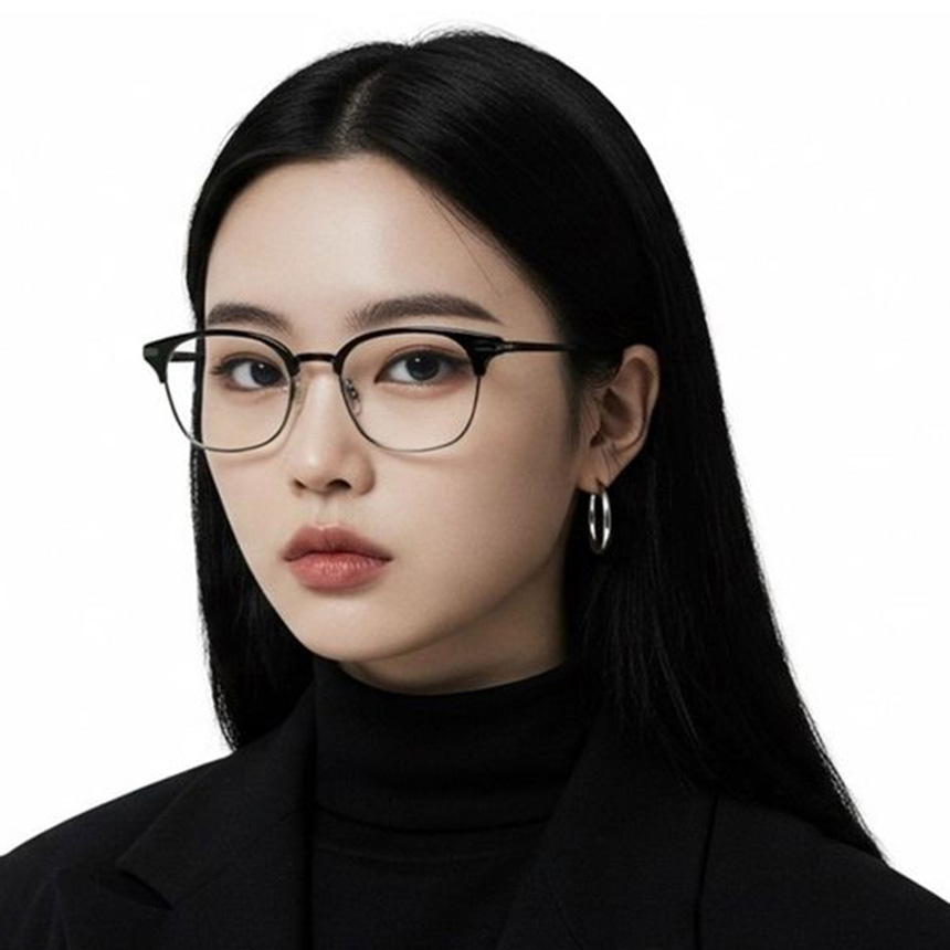 글라스우스 베이직 하금테 안경테